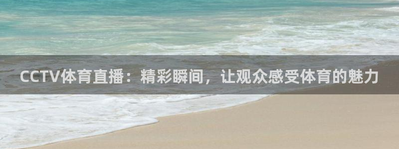 CCTV体育直播：精彩瞬间，让观众感受体育的魅力